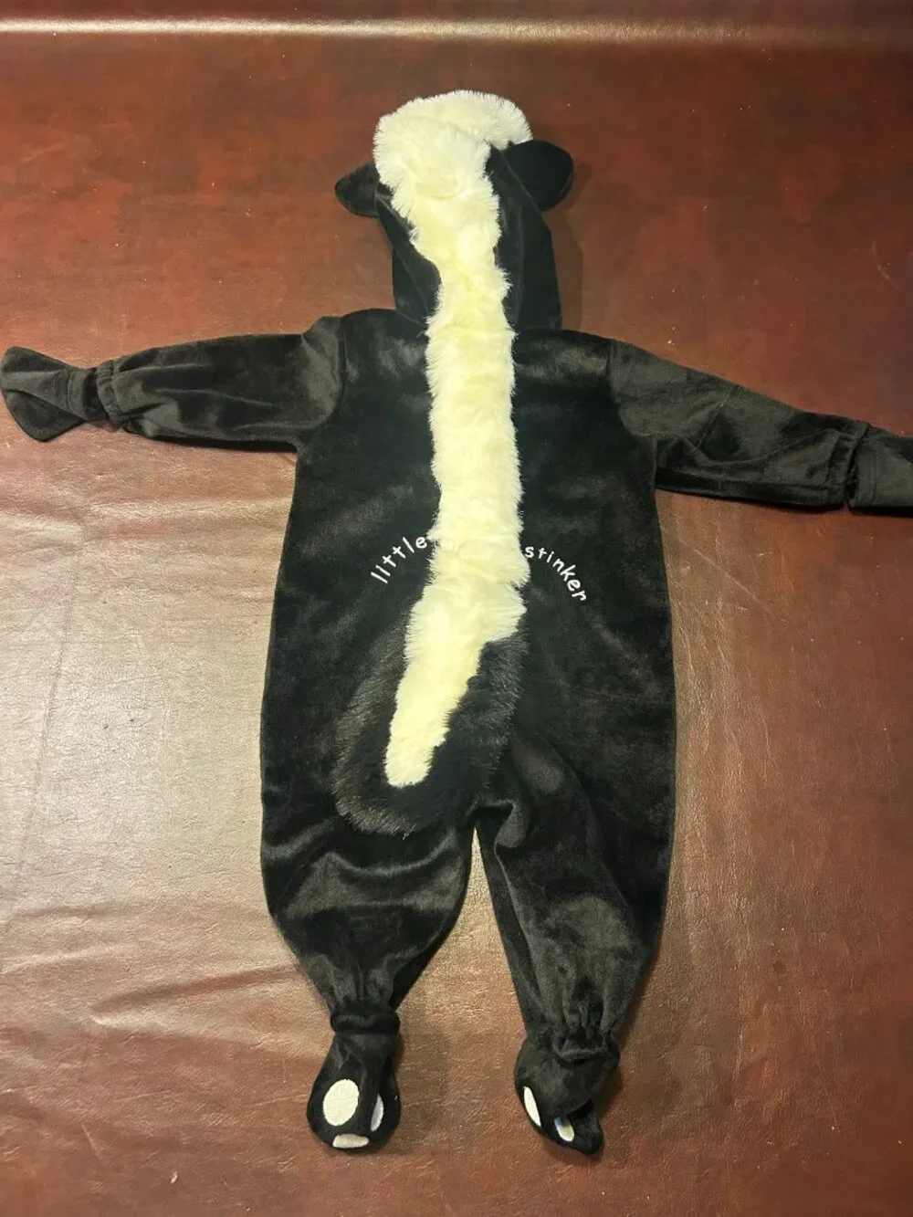 6/9 Month Little Stinker Skunk Costume for baby - Zipper Adorable